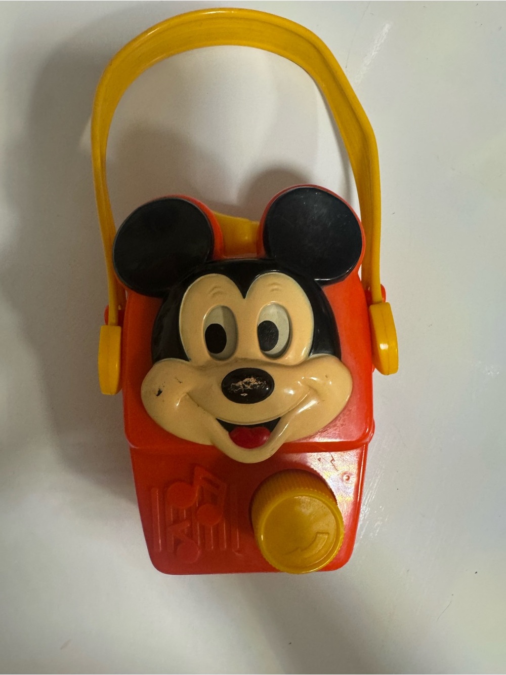 Vintage Disney Mickey Mouse Toy Music/“Radio”